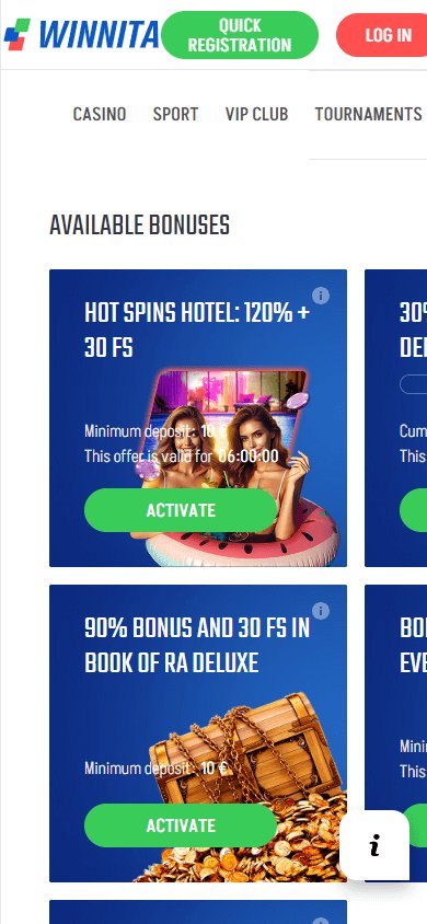 Scopri winnita app
